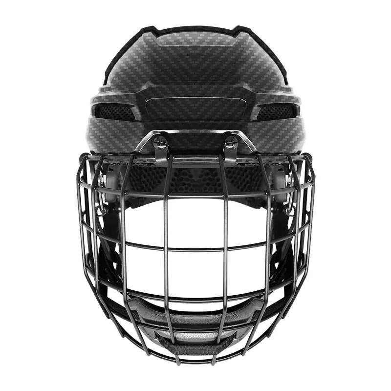 Mũ bảo hiểm khúc côn cầu trên băng in 3D bằng sợi carbon