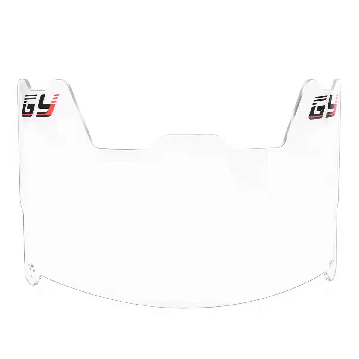 TruVision Pro Football Visor MilitaryGrade Clear Shield Bên trong chống sương mù bên ngoài chống trầy xước